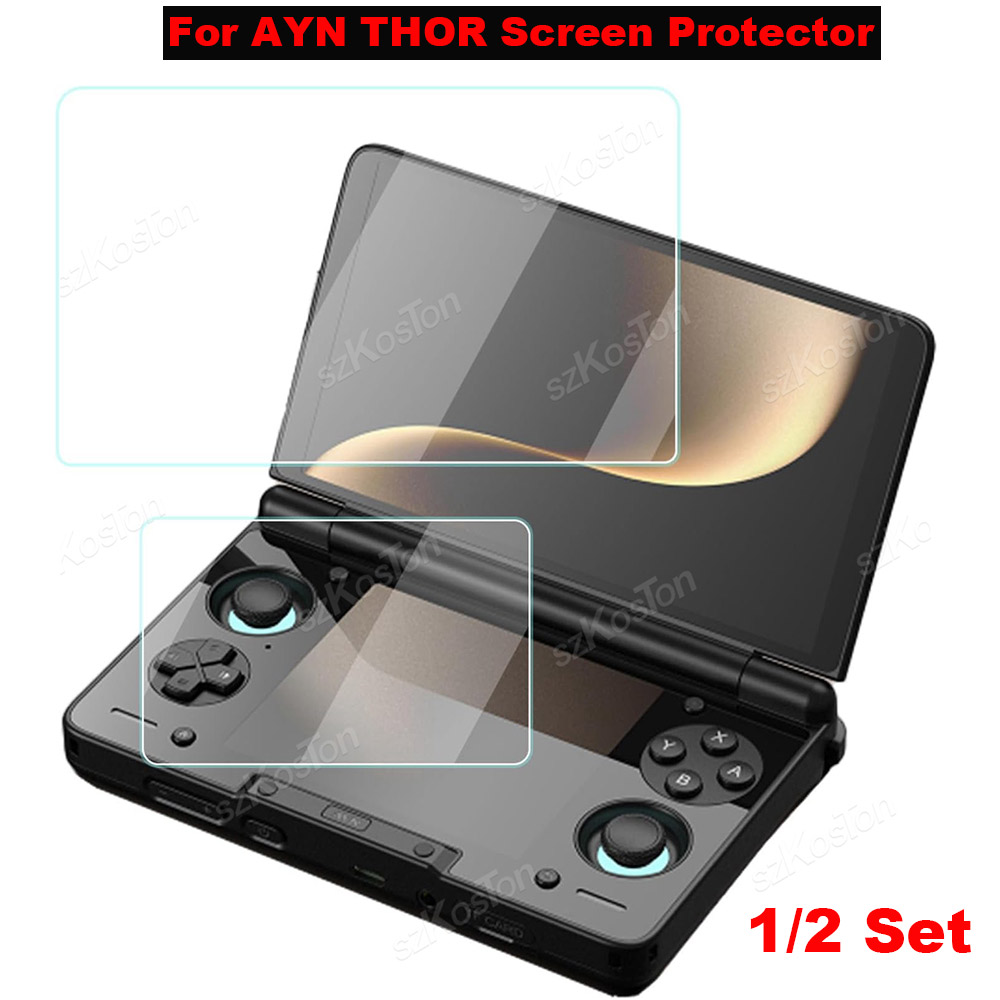 Gaming Console Buttons - 2w1 Szkło Hartowane na Ekran do